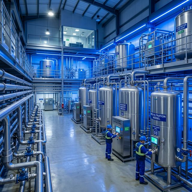 Planta de purificación de agua